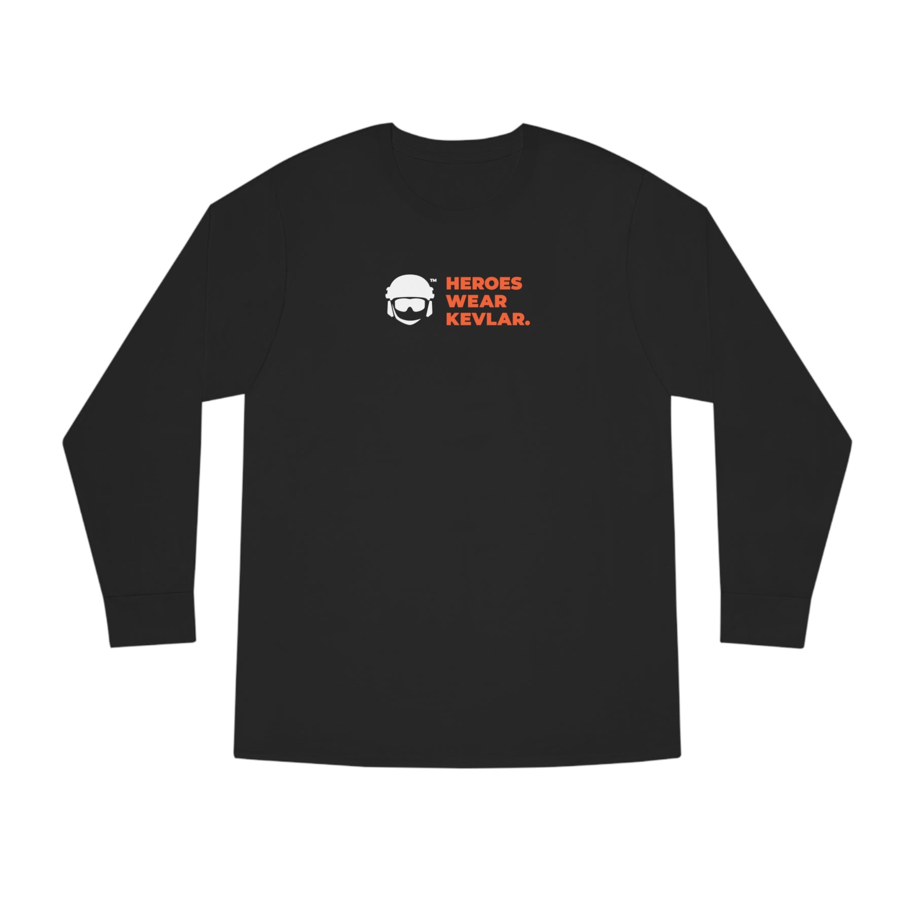 HEROES WEAR KEVLAR - Long Sleeve Cotton Tee