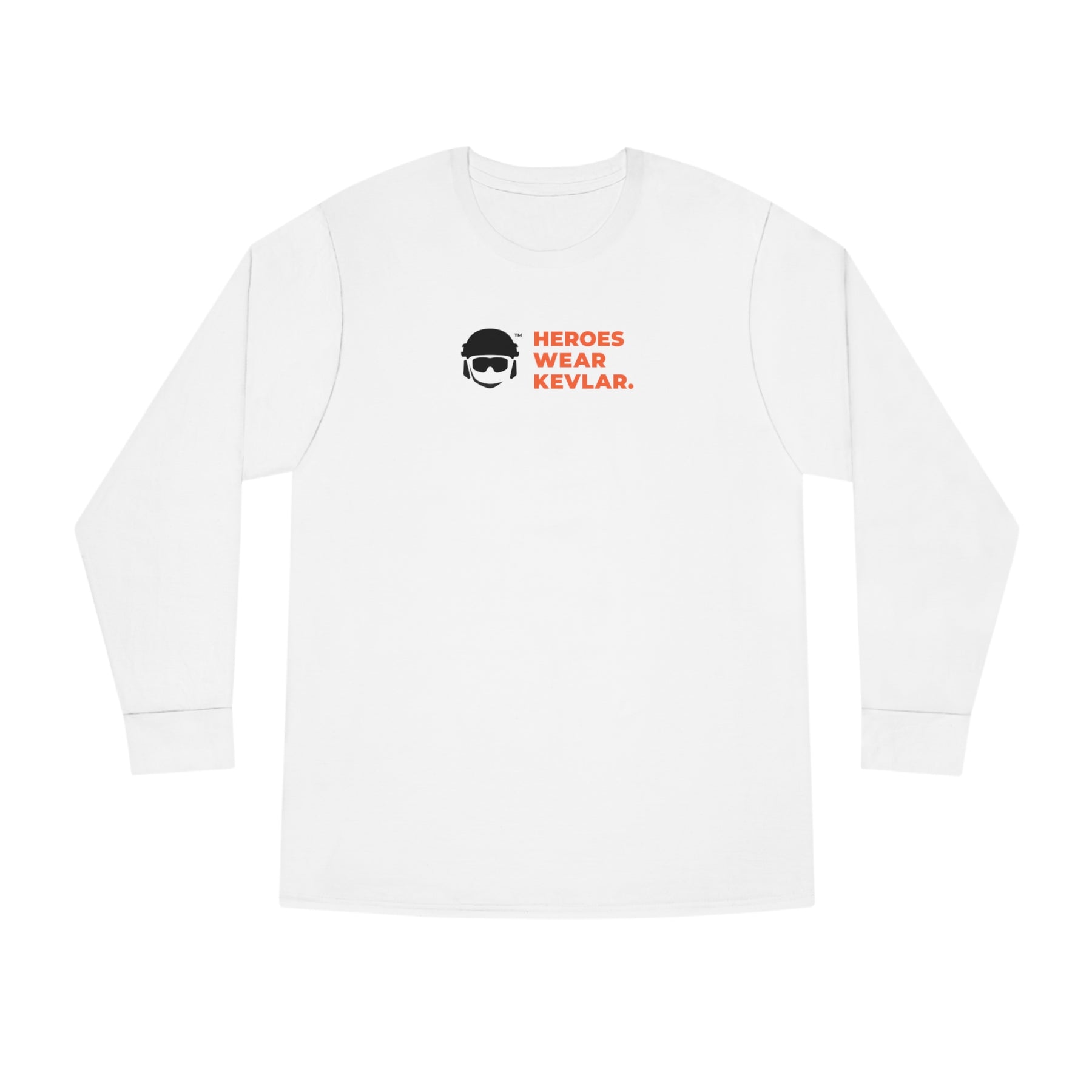 HEROES WEAR KEVLAR - Long Sleeve Cotton Tee