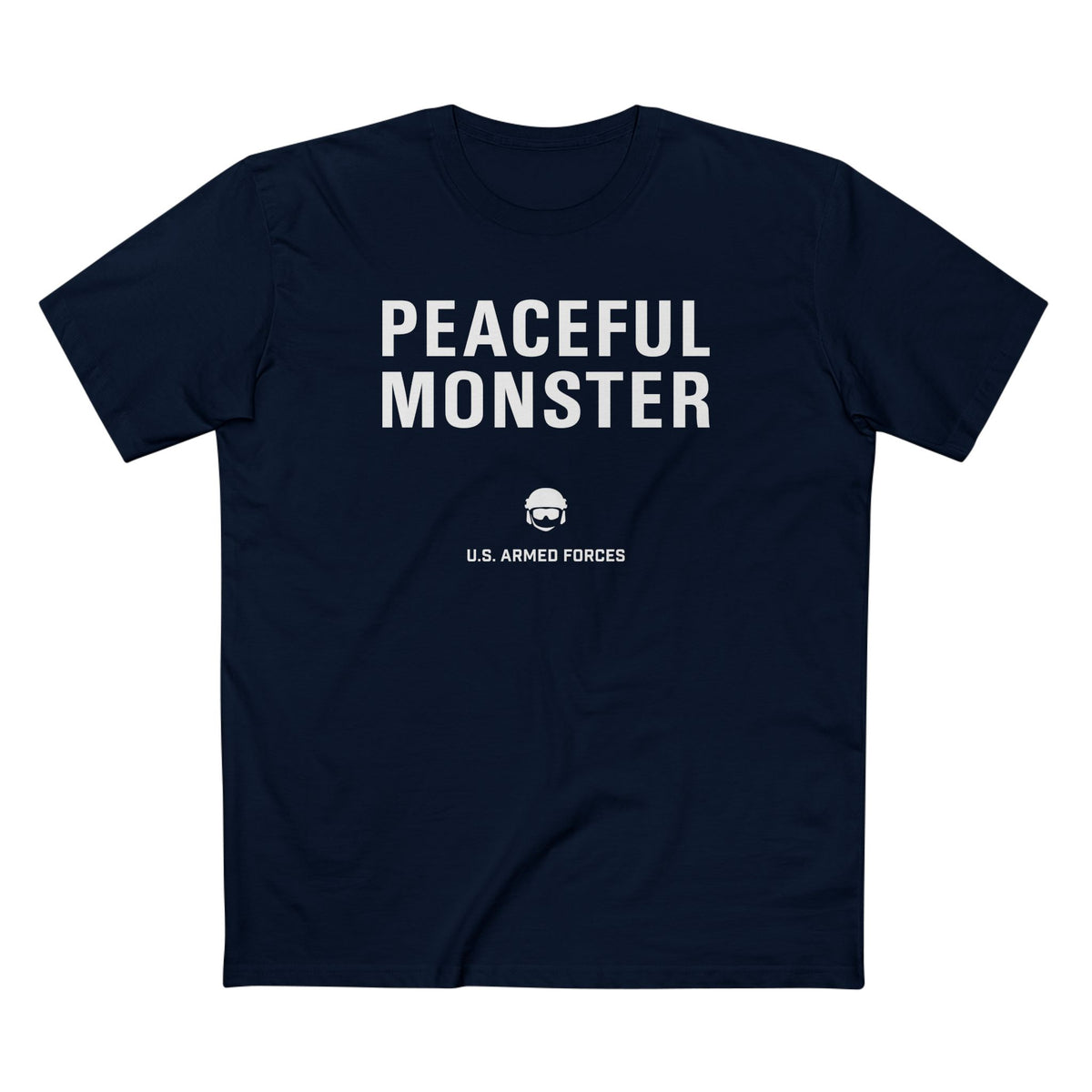 PEACEFUL MONSTER 3 - Cotton Tee