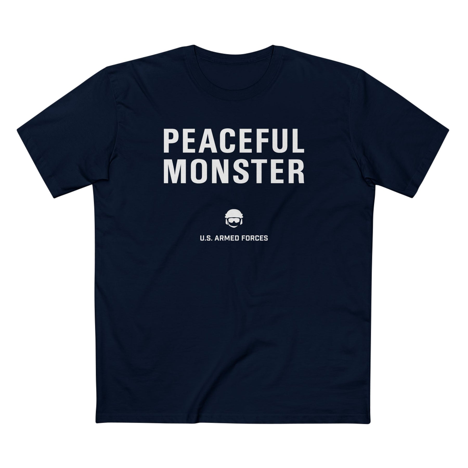 PEACEFUL MONSTER 3 - Cotton Tee