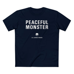 PEACEFUL MONSTER 3 - Cotton Tee