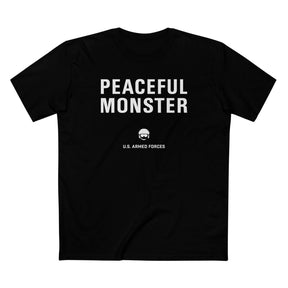 PEACEFUL MONSTER 3 - Cotton Tee