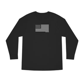 USA Flag - Long Sleeve Cotton Tee