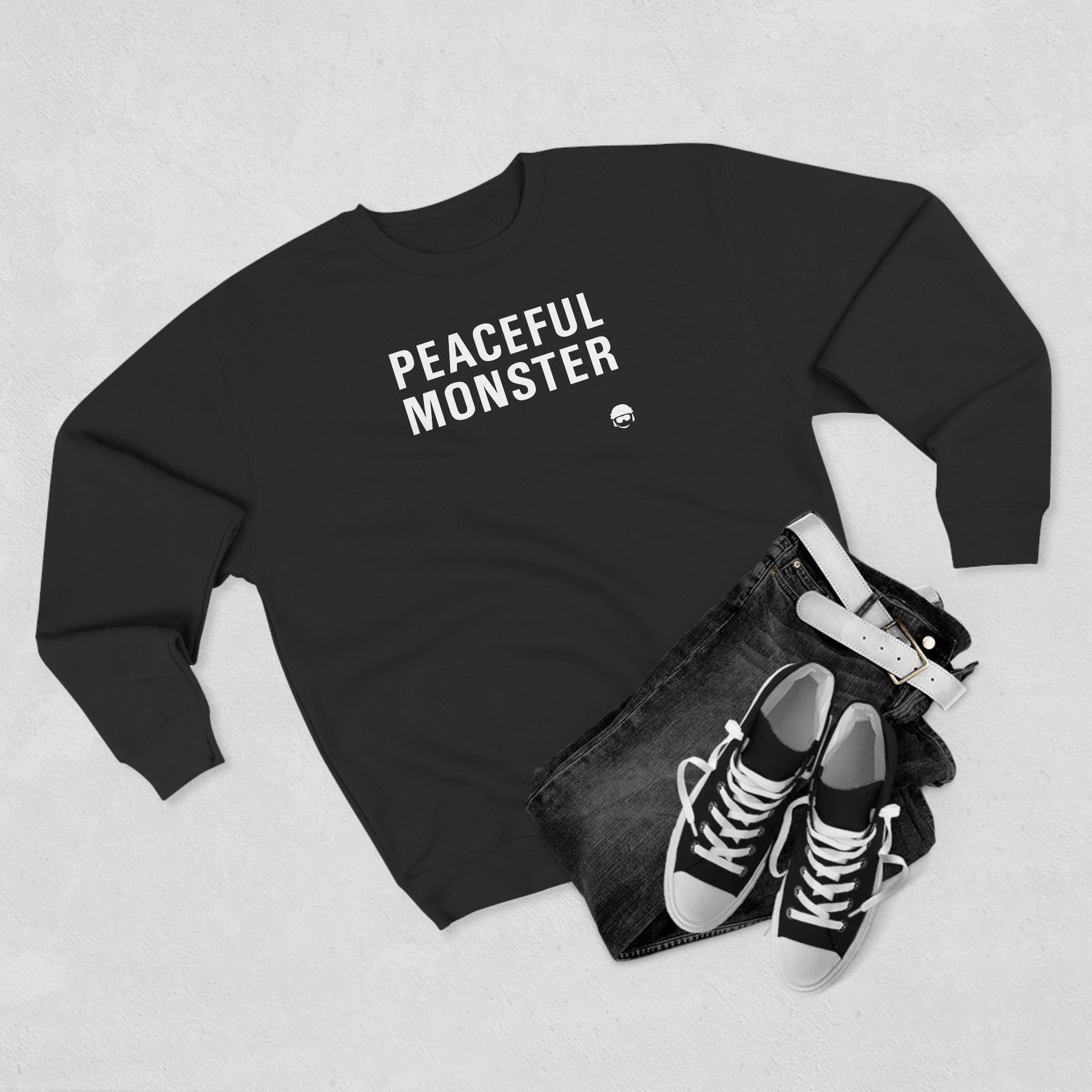 PEACEFUL MONSTER 2 - Sweatshirt