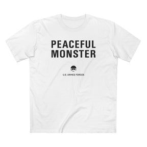 PEACEFUL MONSTER 3 - Cotton Tee