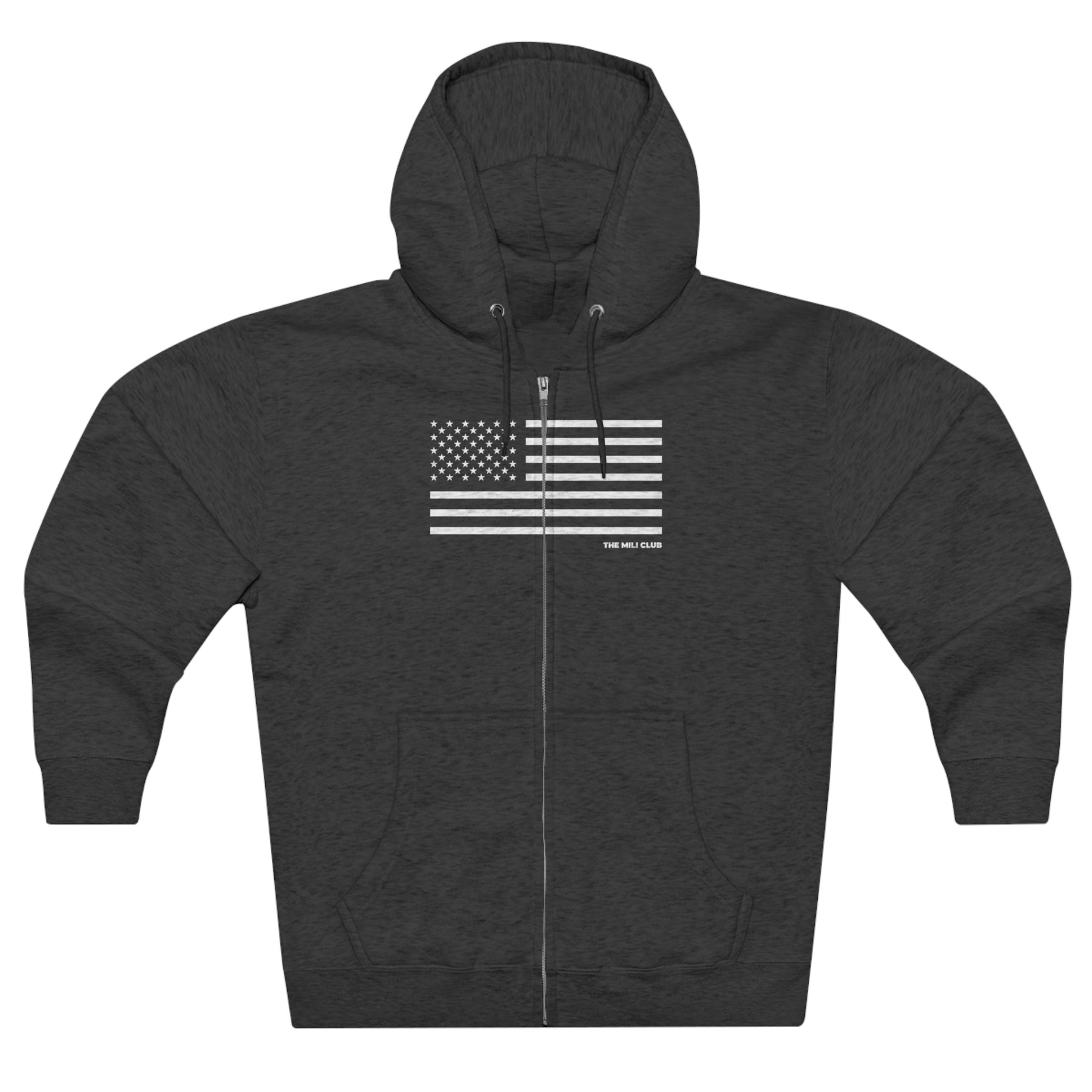 USA Flag - Zip Hoodie