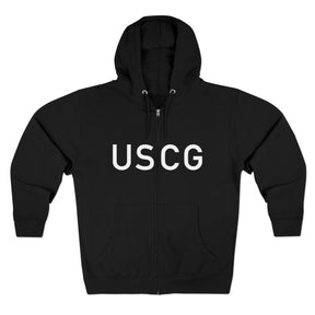 USCG - U.S. MILITARY - Zip Hoodie