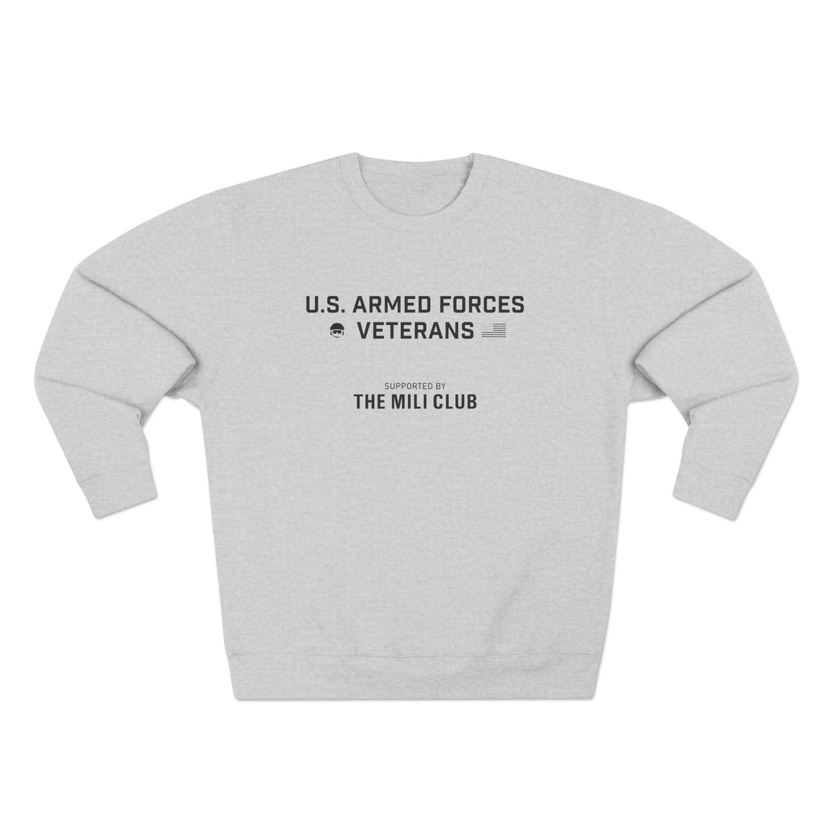 U.S. VETERANS - Crewneck Sweatshirt