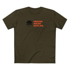 HEROES WEAR KEVLAR - Cotton Tee